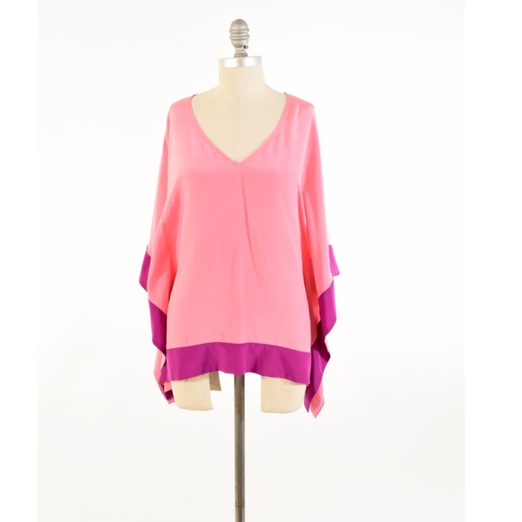 JAYGODFREY Tops - ❌SOLD❌Jay Godfrey Oversized Silk Batwing Blouse